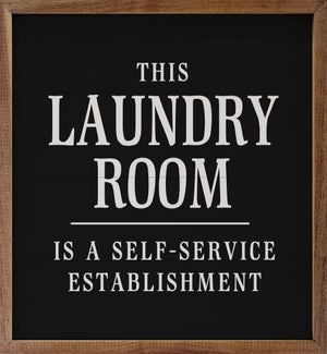 This Laundry Room Is A Self Service Black